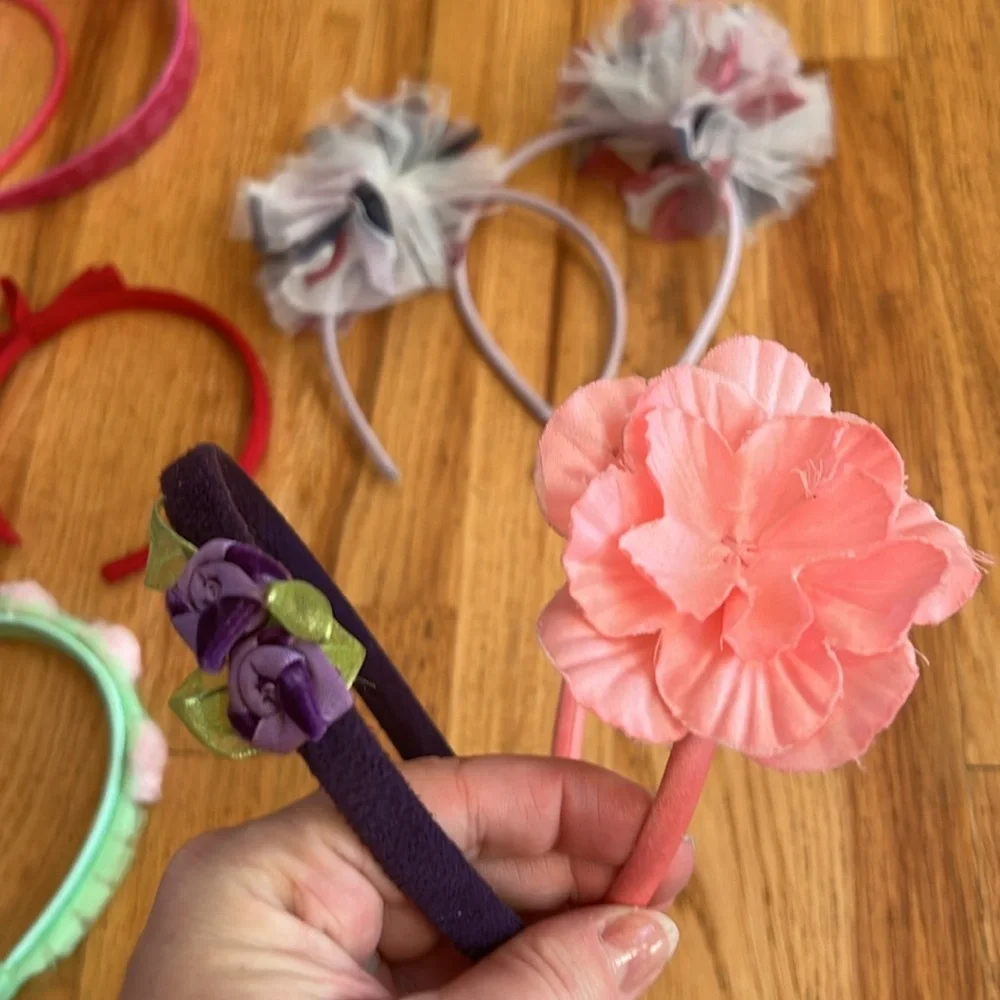 Girls Set of 10 Headbands